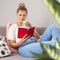 Hoesje geschikt voor Kobo Clara HD E-reader - iMoshion Slim Soft Case Bookcase - Rood