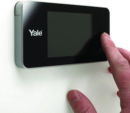 Yale Standard Digitaler Turspion 500 - Live-Ansicht - Hochwertige Kamera - Silber