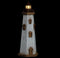 Decoratieve figuren DKD Home Decor Natuurlijk Wit Zeeman Koplamp (16 x 14 x 41 cm)