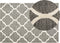 YALOVA - Laagpolig vloerkleed - Grijs - 140 x 200 cm - Wol