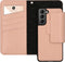 Selencia Hoesje Geschikt voor Samsung Galaxy S21 Plus Hoesje Met Pasjeshouder - Selencia Surya 2-in-1 Uitneembare Vegan Lederen Bookcase - Roze