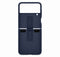 Samsung Galaxy Z Flip4 - Silicone Ring Cover - Krasbestendig - Blauw
