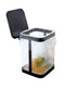 Yamazaki Compost Bin With Lid - Tower - Black