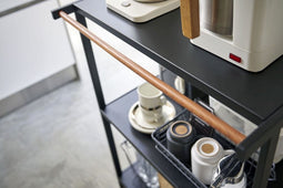 Yamazaki Opbergrek - 3 niveaus - Tower - Zwart