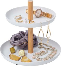 Yamazaki Sieradenhouder - 2 niveaus - Tosca - Wit