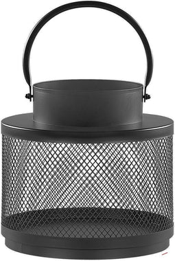 YAMDENA - Lantaarn - Zwart - IJzer