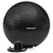 Tunturi Anti Burst Fitnessbal - Yoga bal 90 cm - 220 kg gebruikersgewicht - Incl Pomp - Zwart