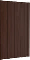 vidaXL - Dakpanelen - 12 - st - 80x45 - cm - gegalvaniseerd - staal - bruin