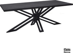 Yana Salontafel 120 cm - Zwart Mangohout