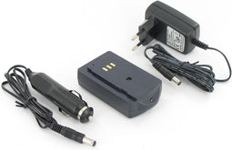 Yanec Basisstation Acculader Zwart