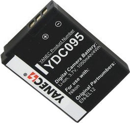 Yanec Digitale Camera Accu 3.7V 980mah Li-ion Voor Nikon