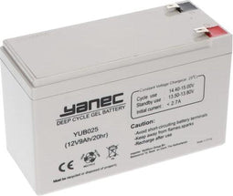 Yanec Gel Accu 12V 9Ah