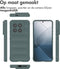 iMoshion Hoesje Geschikt voor Xiaomi 14 Pro Hoesje Siliconen - iMoshion EasyGrip Backcover - Donkergroen
