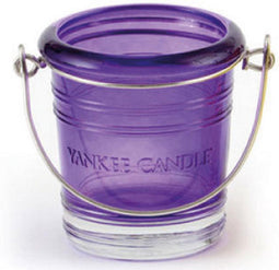 Yankee Candle Votive Holder Bucket Purple