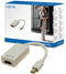 LogiLink Mini DisplayPort / HDMI Adapter - Male/female - 10cm - Grijs
