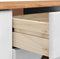 vidaXL - Dressoir - 'ASKIM'Wit - 133,5x40x79 - cm - Massief - Vurenhout