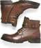 Jack & Jones Dexter - Heren Leren Boots - Vetersluiting - Bruin - Maat 45