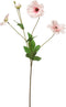 Emerald Kunstbloemen Zijden Bloemen Anemoon Wild Spray Licht Roze 50 cm 431724