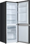 Hanseatic HKGK14349DBI - Koelvriescombinatie - 175 L - 143 cm - Zwart RVS