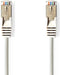 Nedis CAT5e Netwerkkabel - SF/UTP - RJ45 Male - RJ45 Male - 2.00 m - Rond - PVC - Grijs - Polybag
