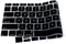 (US) QWERTY Keyboard bescherming - Geschikt voor MacBook Air 13 inch (2020) - Zwart