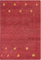 YARALI - Modern vloerkleed - Rood - 140 x 200 cm - Wol