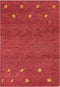 YARALI - Modern vloerkleed - Rood - 160 x 230 cm - Wol