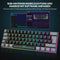 Mechanisch toetsenbord, draadloos, gaming Bluetooth met RGB, tri-modi gaming toetsenbord QWERTZ (BT5