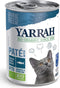 Yarrah Cat Blik Pate - Vis - Kattenvoer - 12 x 400 g