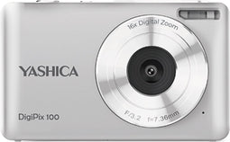 YASHICA DigiPix 100 zilver compact camera