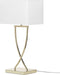 YASUNI - Tafellamp - Goud/Wit - Metaal