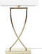 YASUNI - Tafellamp - Goud/Wit - Metaal