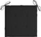 vidaXL - Tuinstoelkussens - 6 - st - 40x40x3 - cm - oxford - stof - zwart
