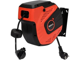 YATO ELECTRIC EXTENSION CORD ON REEL AUTOMATIC 10m