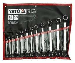 YATO SATIN BENT RING WRENCHES 12 pcs. 6-32mm CASE 0398
