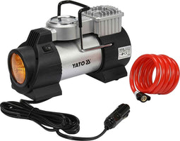 Yato YT-73460, Auto, 10 bar, 40 l/min, Zwart, Staal, 3 m, Sigarettenaansteker