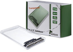 Inter-Tech GD-25000 - Externe HDD-behuizing - 2.5" - 16 TB - USB 3.2 (Gen1, 5Gb/s)