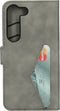 Mobiparts Galaxy S23 - Classic Wallet Case - Ruimte voor pasjes - Granite Grey (2023)