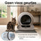 Vivex® Automatische Kattenbak - Zelfreinigend - App bediening - 75L (incl Matje en 5)