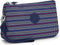 Kipling Creativity XL - Etui - 3 binnenvakken - Blue Geo Print