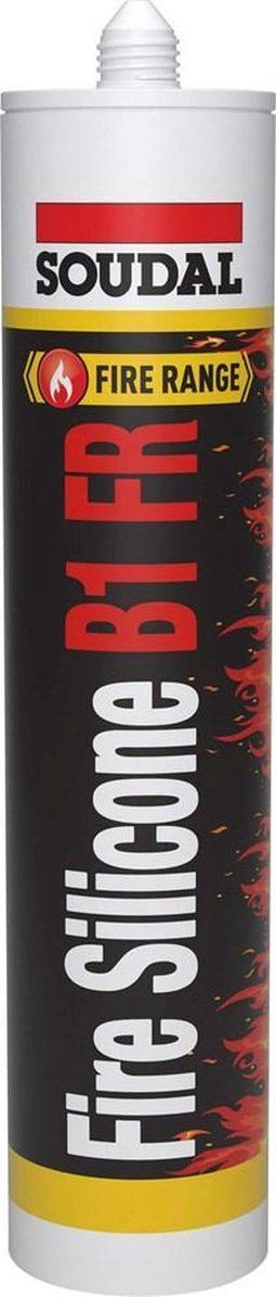 Soudal Siliconenkit Fire B1Fr Wit 300 Ml