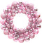 vidaXL - Kerstkrans - 45 - cm - polystyreen - roze