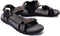 GEOX UO MO SANDAL STRADA - Sandalen - Lichtgewicht verstelbaar - Militair