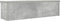 vidaXL - Keukenrekken - stapelbaar - 2 - st - 50x15x16 - cm - betongrijs