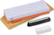 Yaxell 240/1000 Wetsteen / Combinatiesteen / Slijpsteen – Dubbele Korrelgrofte – Inclusief Angle-Keeper en Nivelleringsteen - Professioneel Slijphulpmiddel met Grof en Fijn Korrel