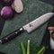 Yaxell Gou Santokumes 16.5 cm - 101 Lagen Damaststaal - SG2 Staal - 63 HRC - Canvas-Micarta Heft