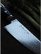 Yaxell Gou Santokumes 16.5 cm - 101 Lagen Damaststaal - SG2 Staal - 63 HRC - Canvas-Micarta Heft