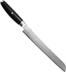 Yaxell Ketu Broodmes 23 cm - SG2 Stalen Kern - Tsuchime Finish - Pakkahout Handvat