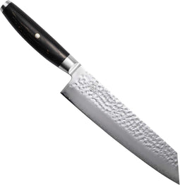 Yaxell Ketu Kiritsuke 20 cm - SG2 Stalen Kern - Tsuchime Finish - Pakkahout Handvat
