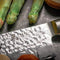 Yaxell Ketu Kiritsuke 20 cm - SG2 Stalen Kern - Tsuchime Finish - Pakkahout Handvat